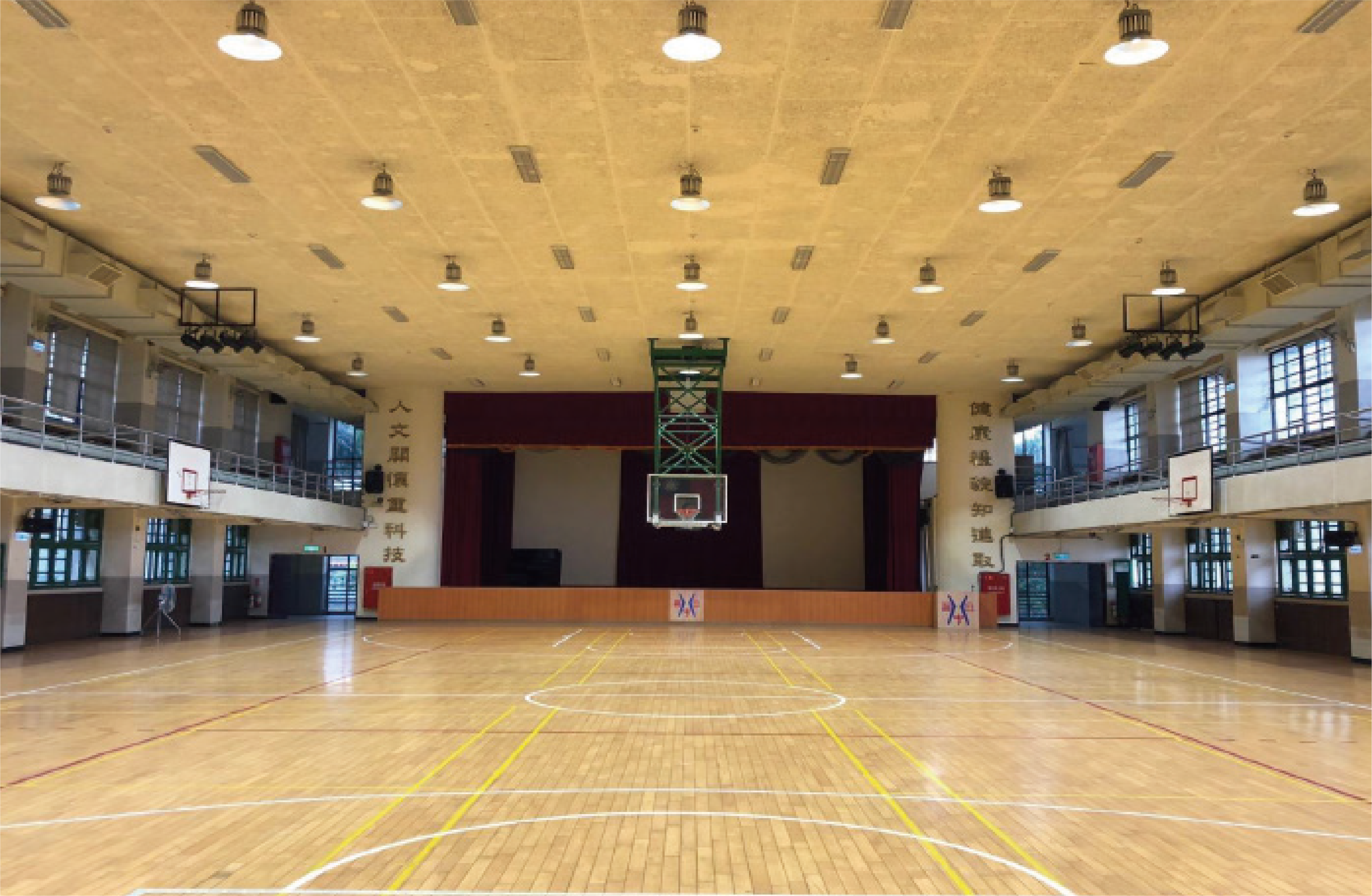 瑠公室內籃球場